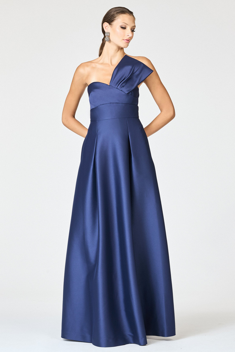 SACHIN & BABI STEPHIE GOWN - NIGHT SKY outlook