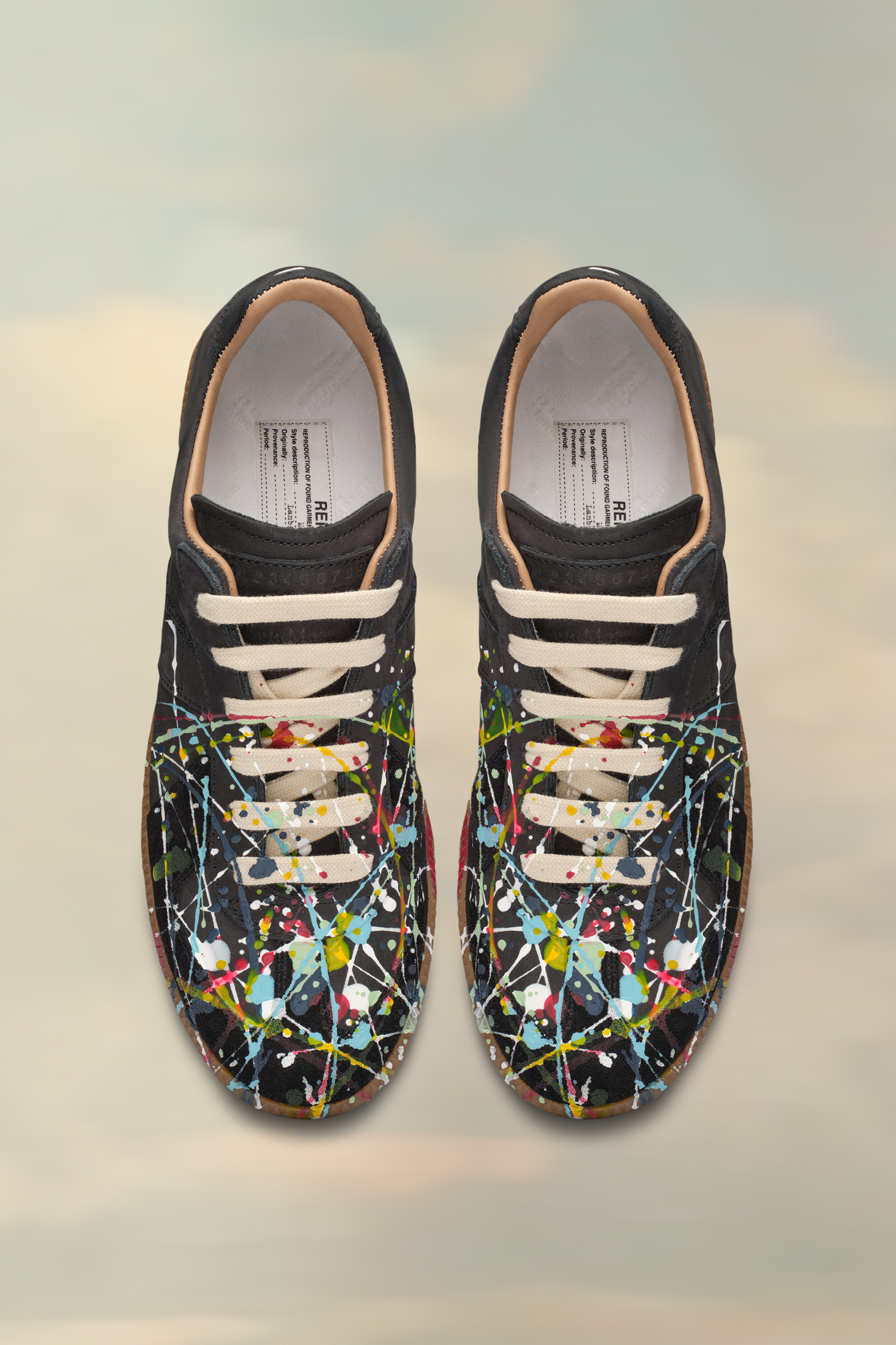 スニーカー Maison Margiela Multicolor Fabric Replica Sneakers Maison Margiela Multicolor fabric sneakers replica | The