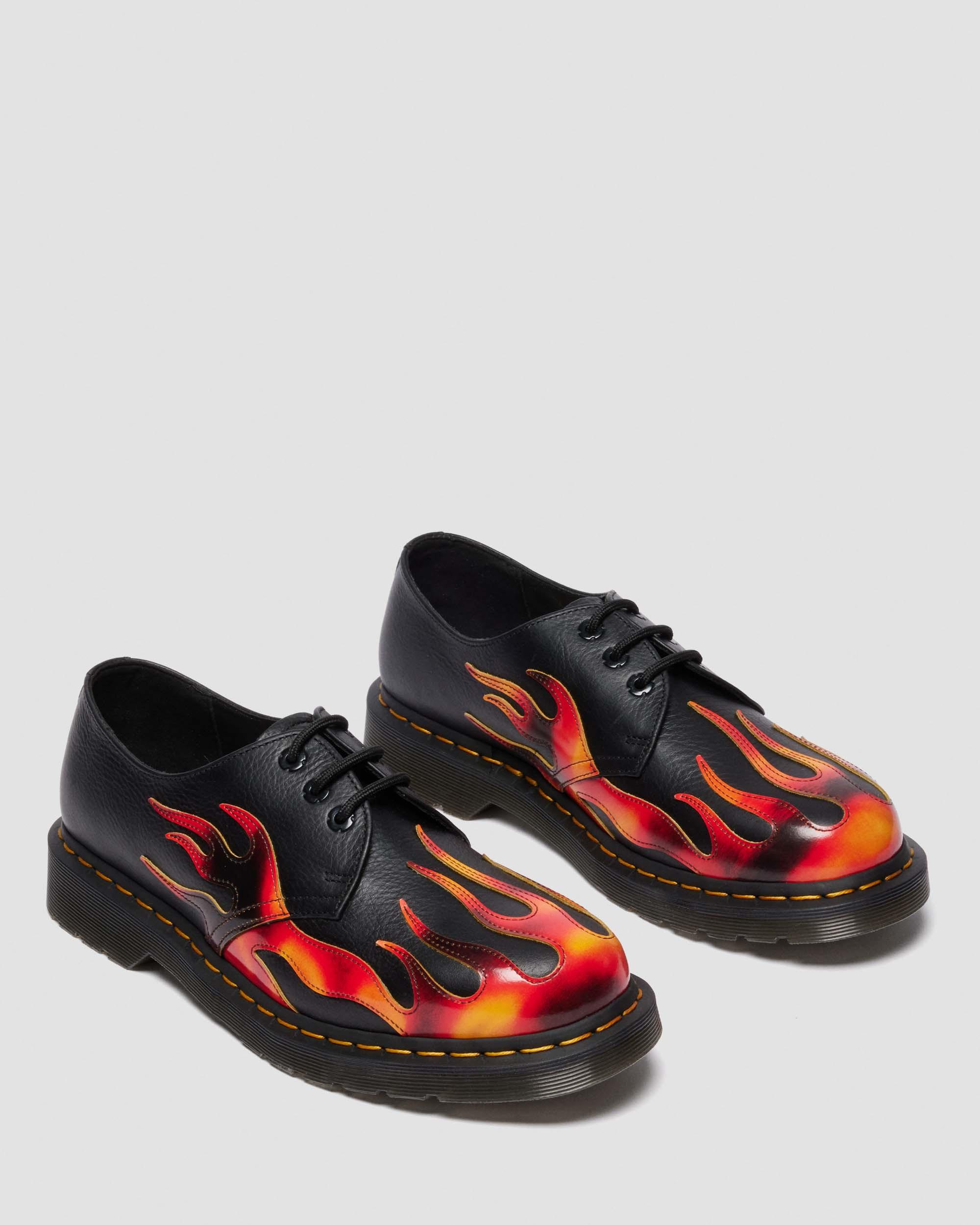 1461 FLAME Arcadia Rub Off Leather Shoes - 4
