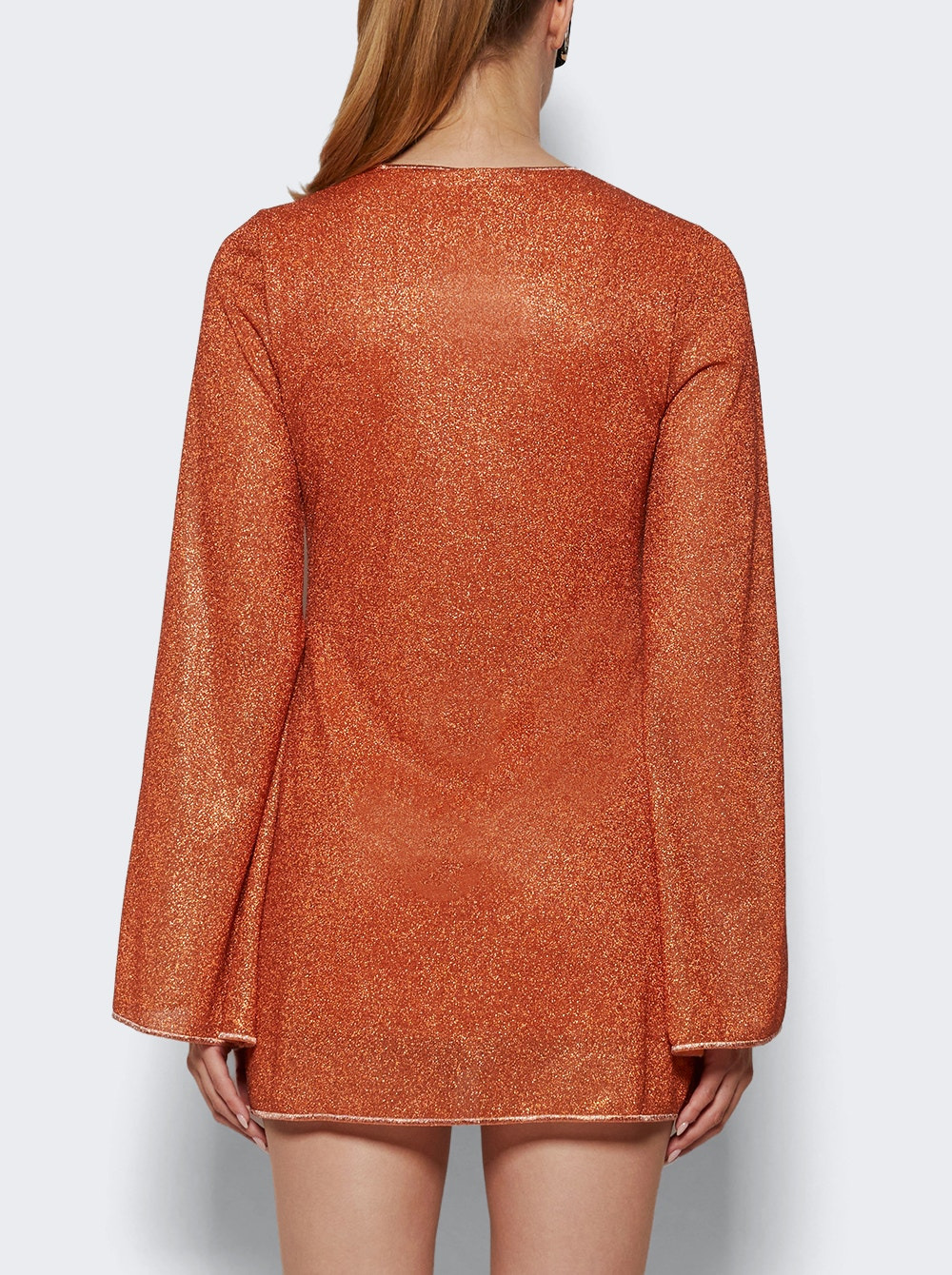 Glazed Lumiere Kaftan Orange - 5