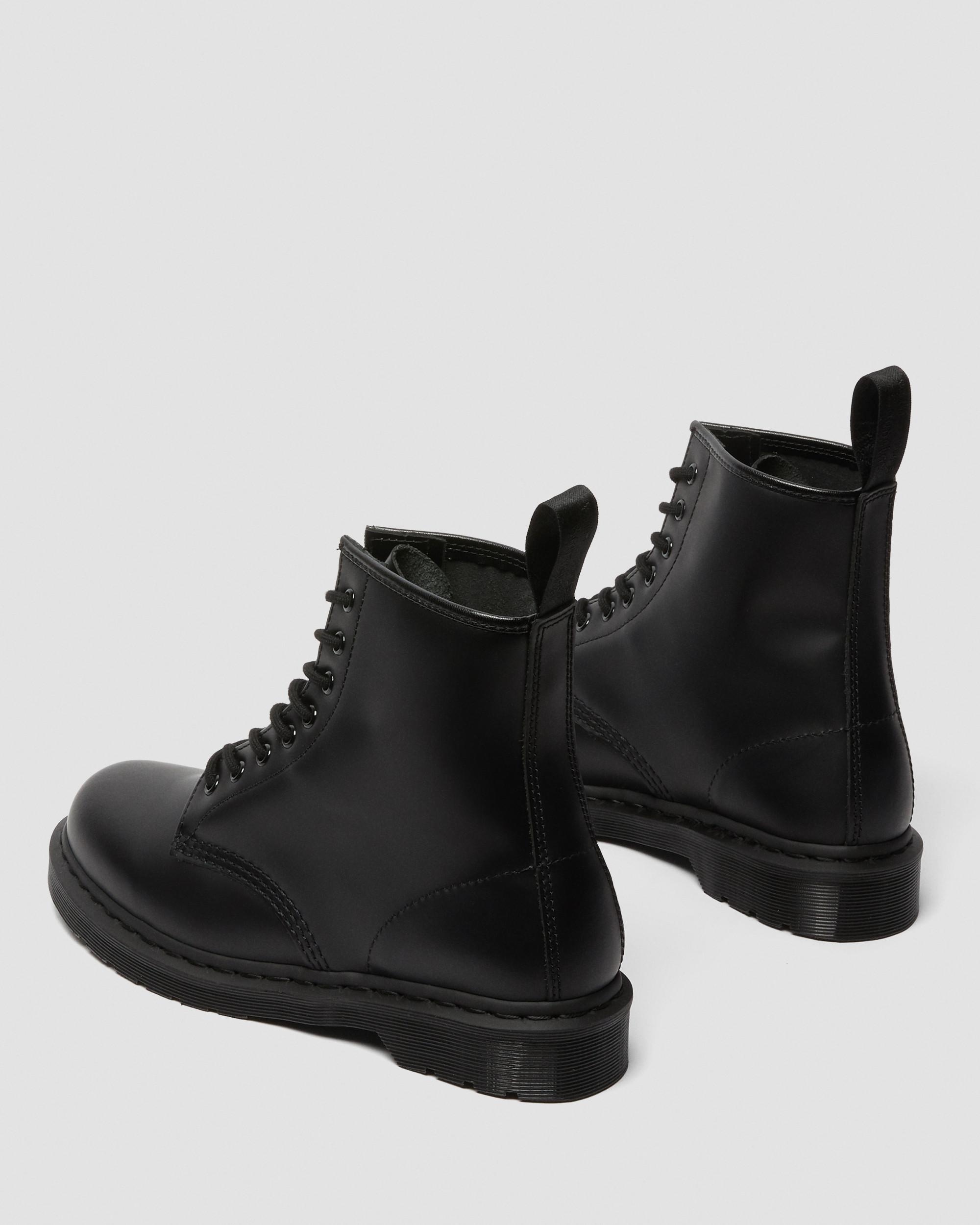 1460 Mono Smooth Leather Lace Up Boots - 11