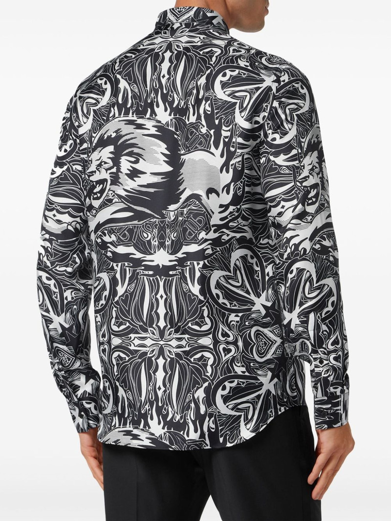 Dandy Lion Circus silk shirt 4