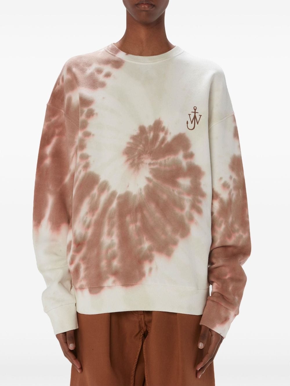 tie-dye organic cotton sweatshirt - 3