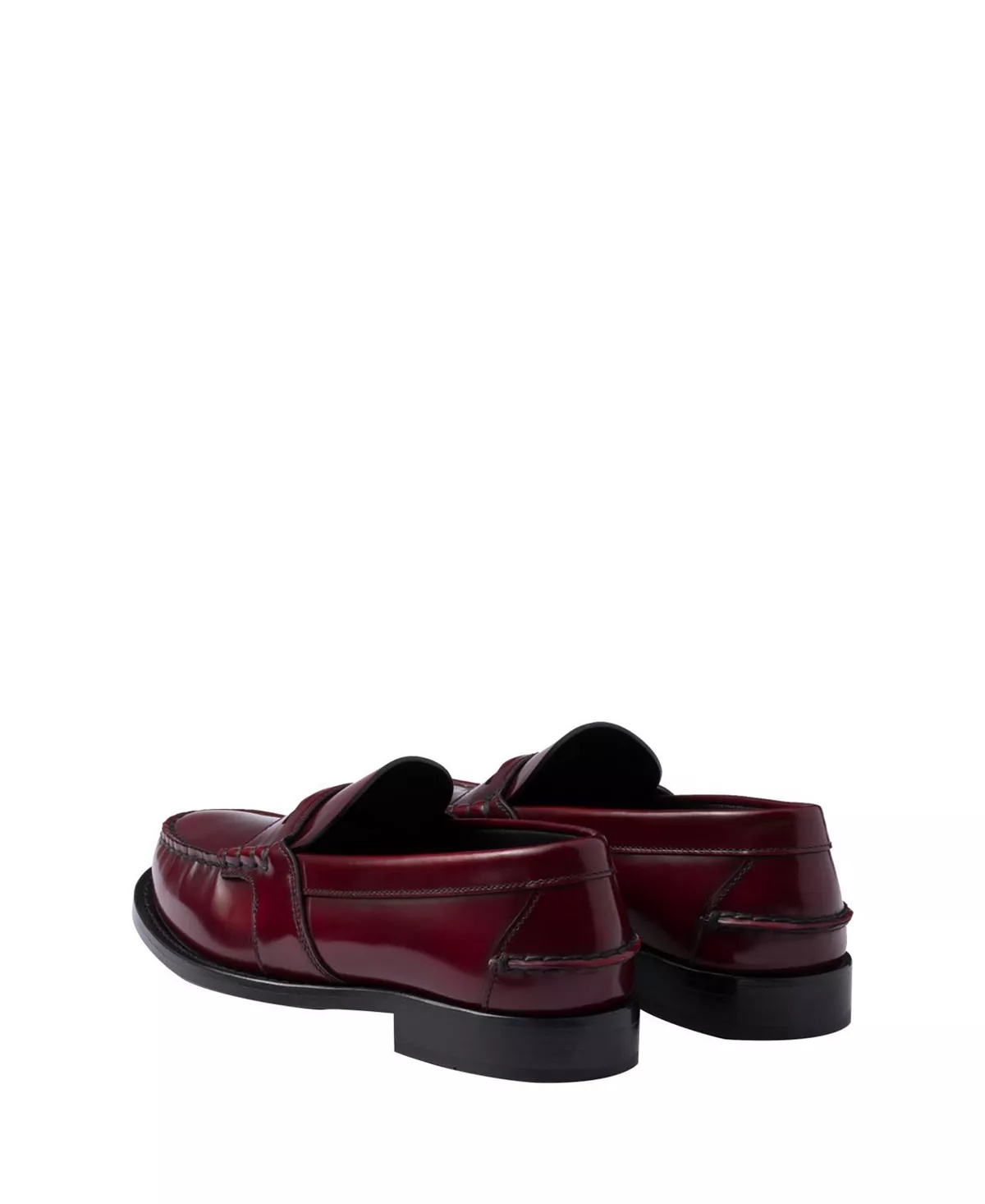Women's Brushed Leather Loafers - 4