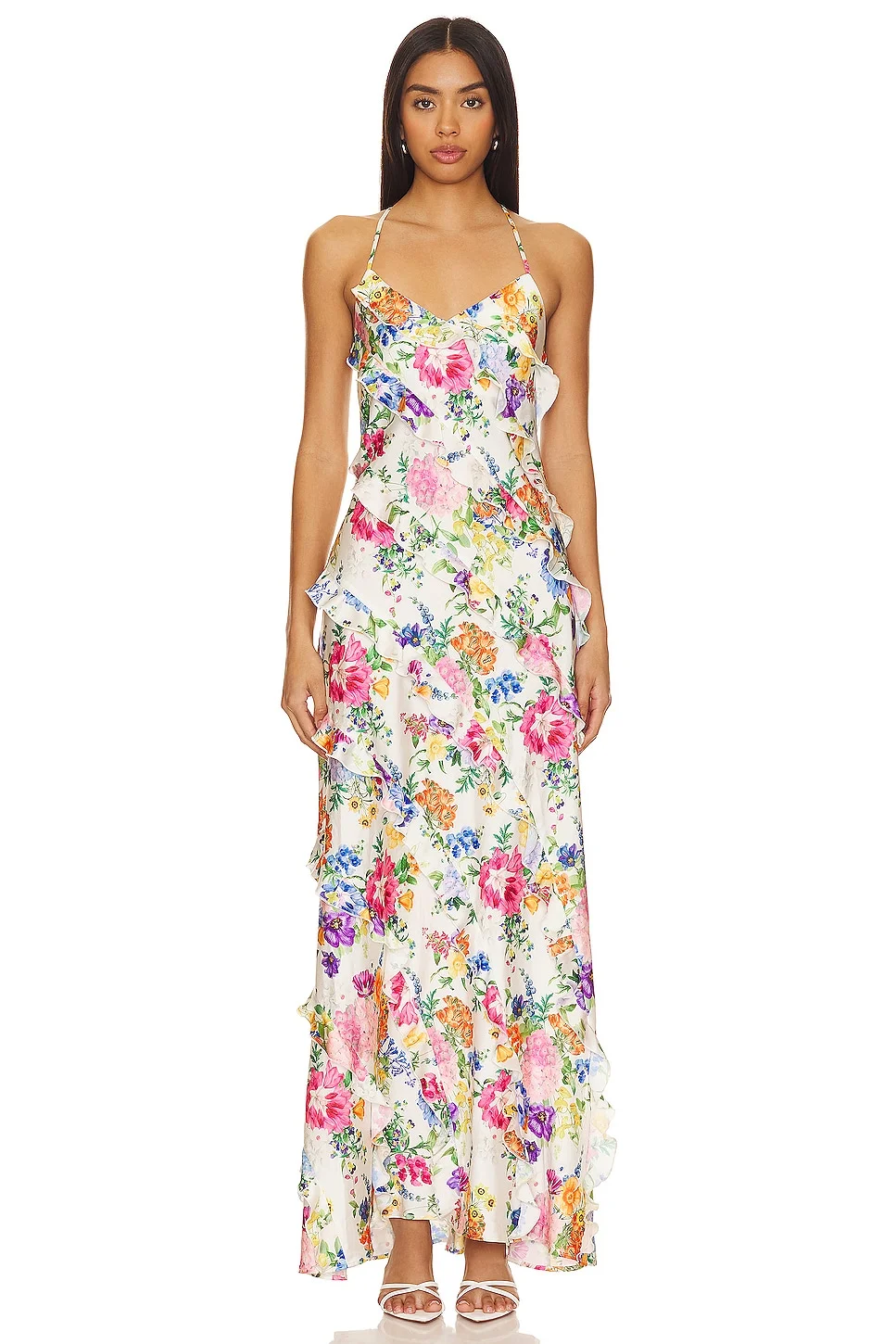 Romance Ruffle Dress - 1