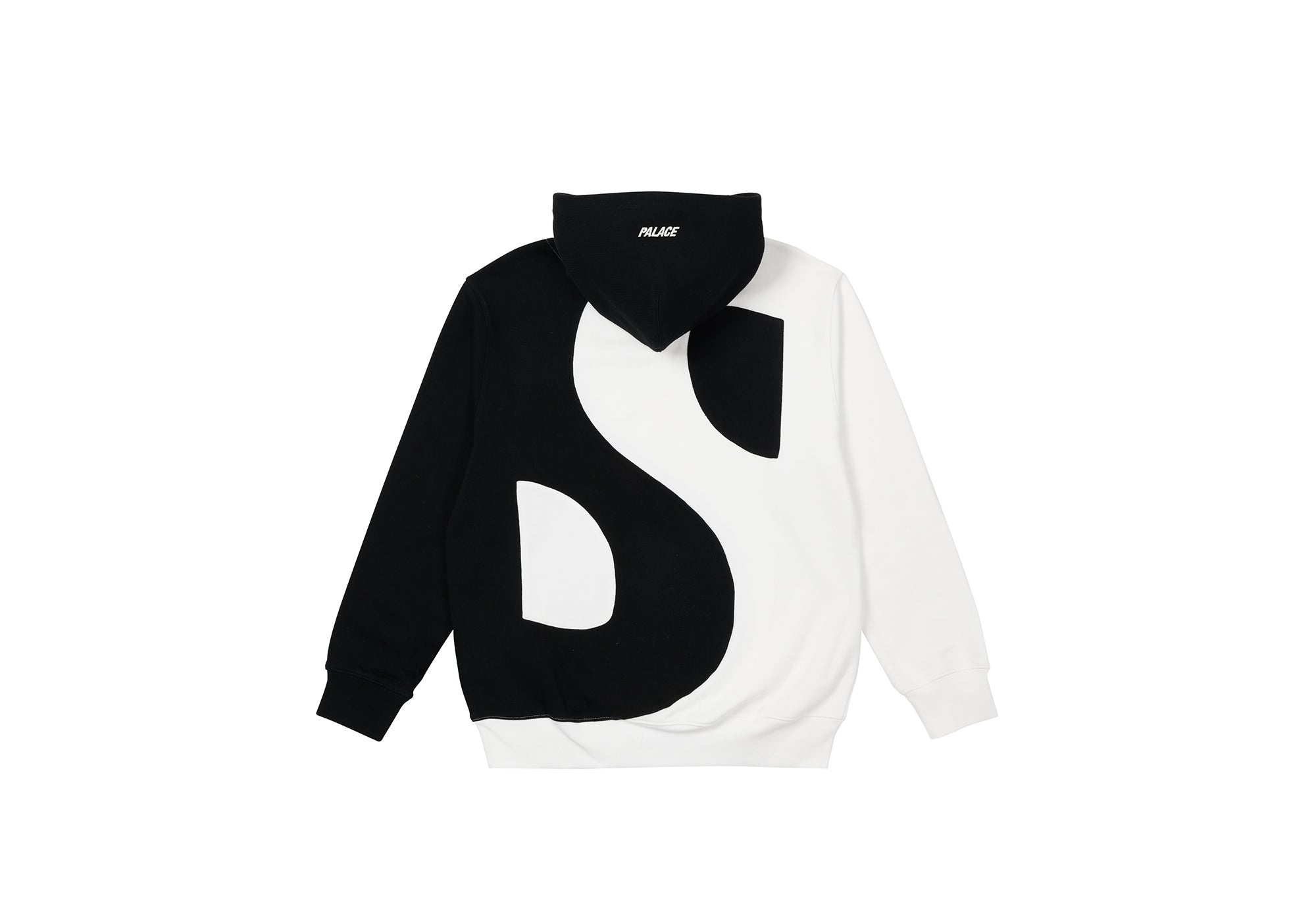 YIN YANG HOOD BLACK / WHITE - 2