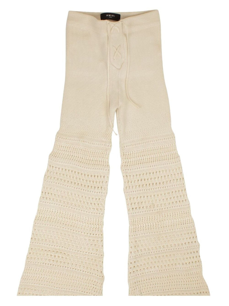crochet flared trousers 1
