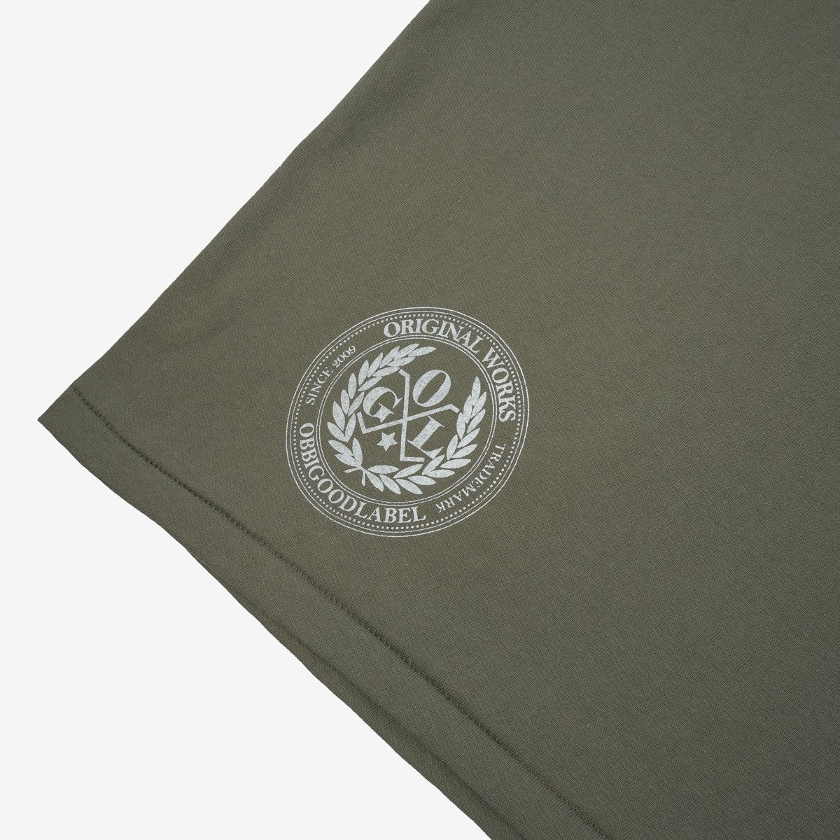 OGL-TEE-WX2-OLV OGL 6.2oz Pocket Tee - Olive - 5