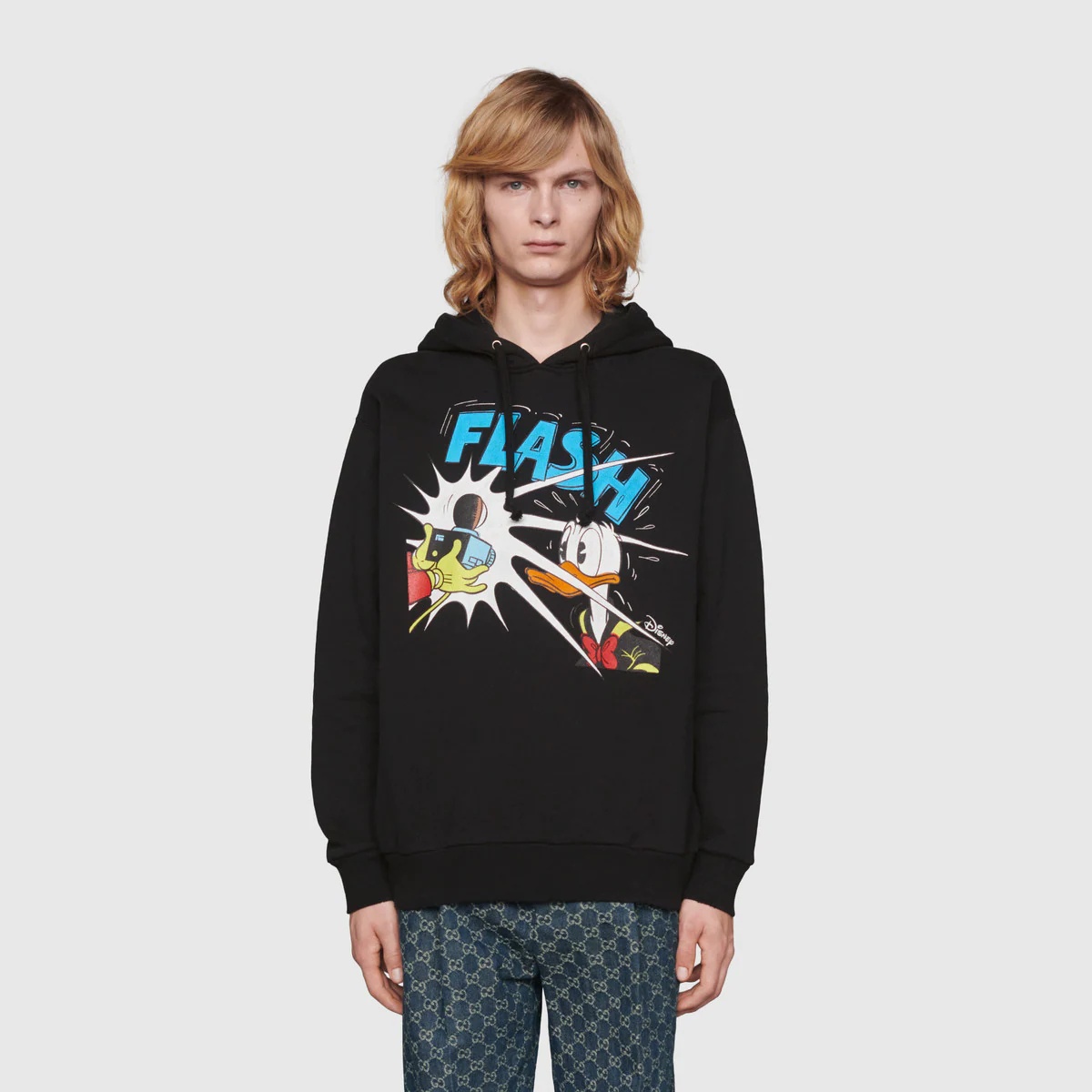 Disney x Gucci Donald Duck hooded sweatshirt - 3