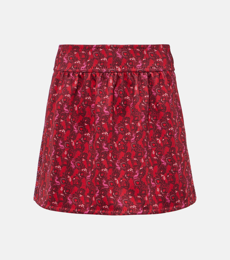 Balocco embellished floral midi skirt - 1