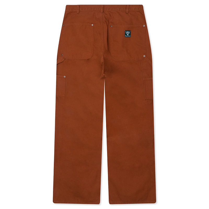 South2 West8 DOUBLE KNEE PAINTER PANT - BRICK outlook