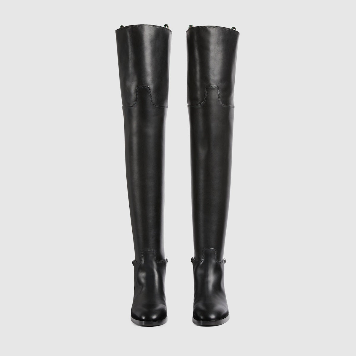 Gucci Slim Horsebit Knee High Boots - 4