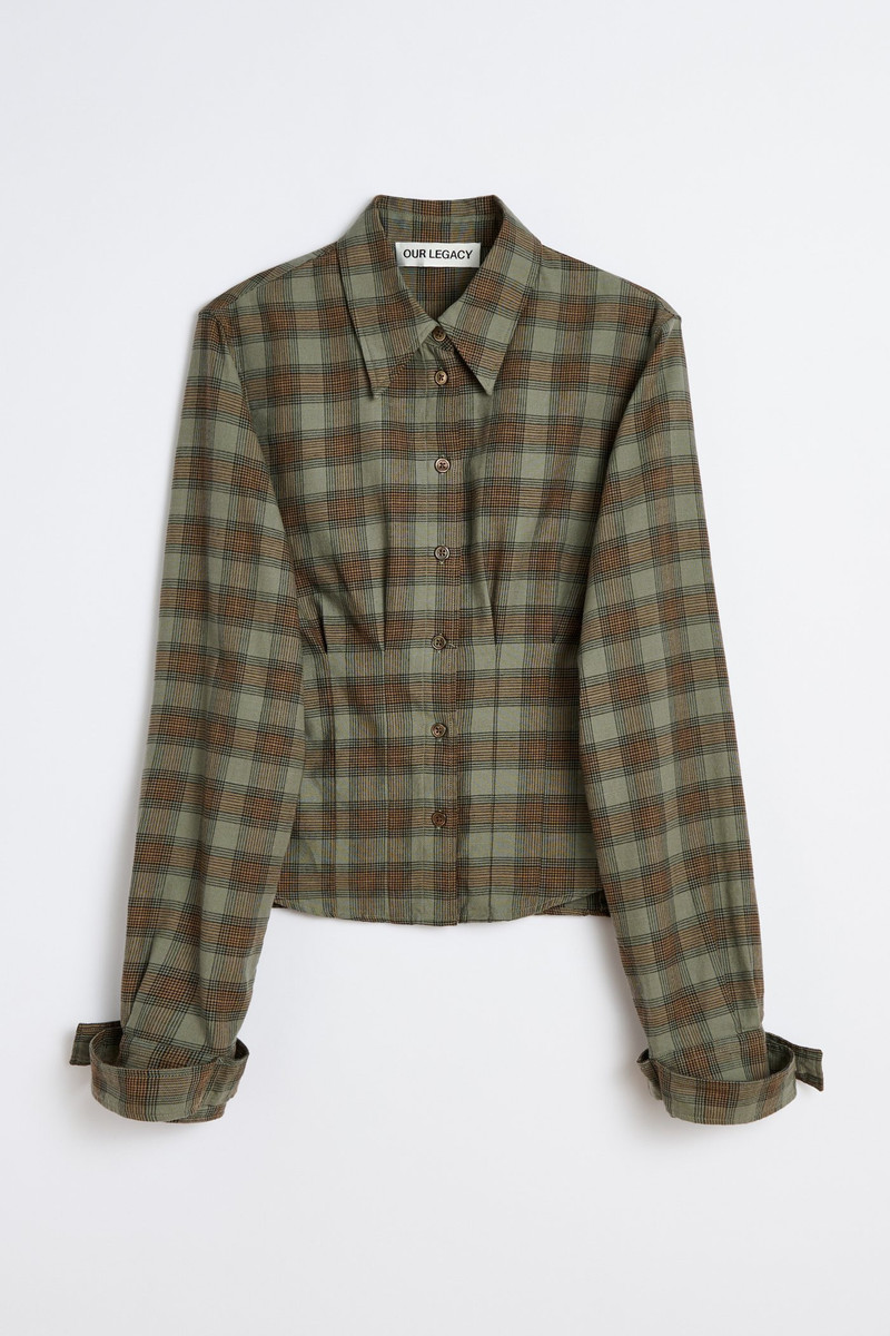 Our Legacy Envelop Shirt Iowa Flannel Check 1