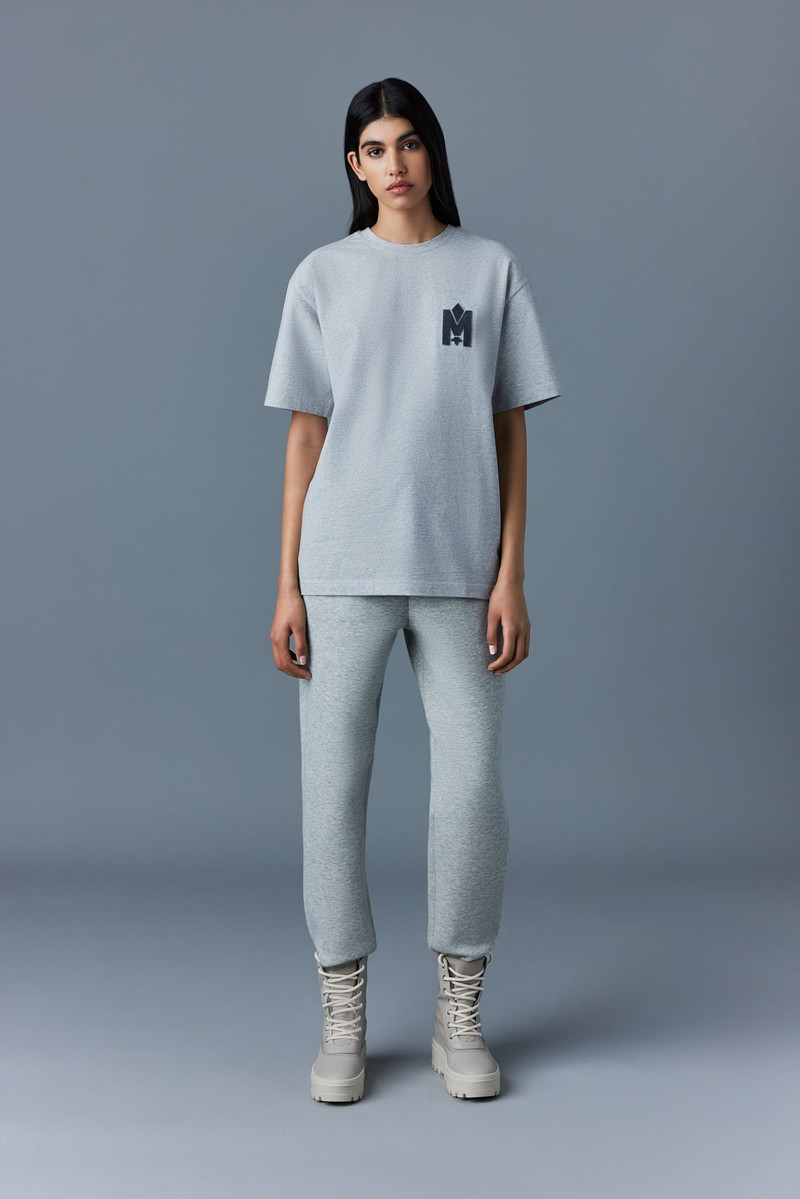 MACKAGE TEE Tee-shirt with velvet logo outlook
