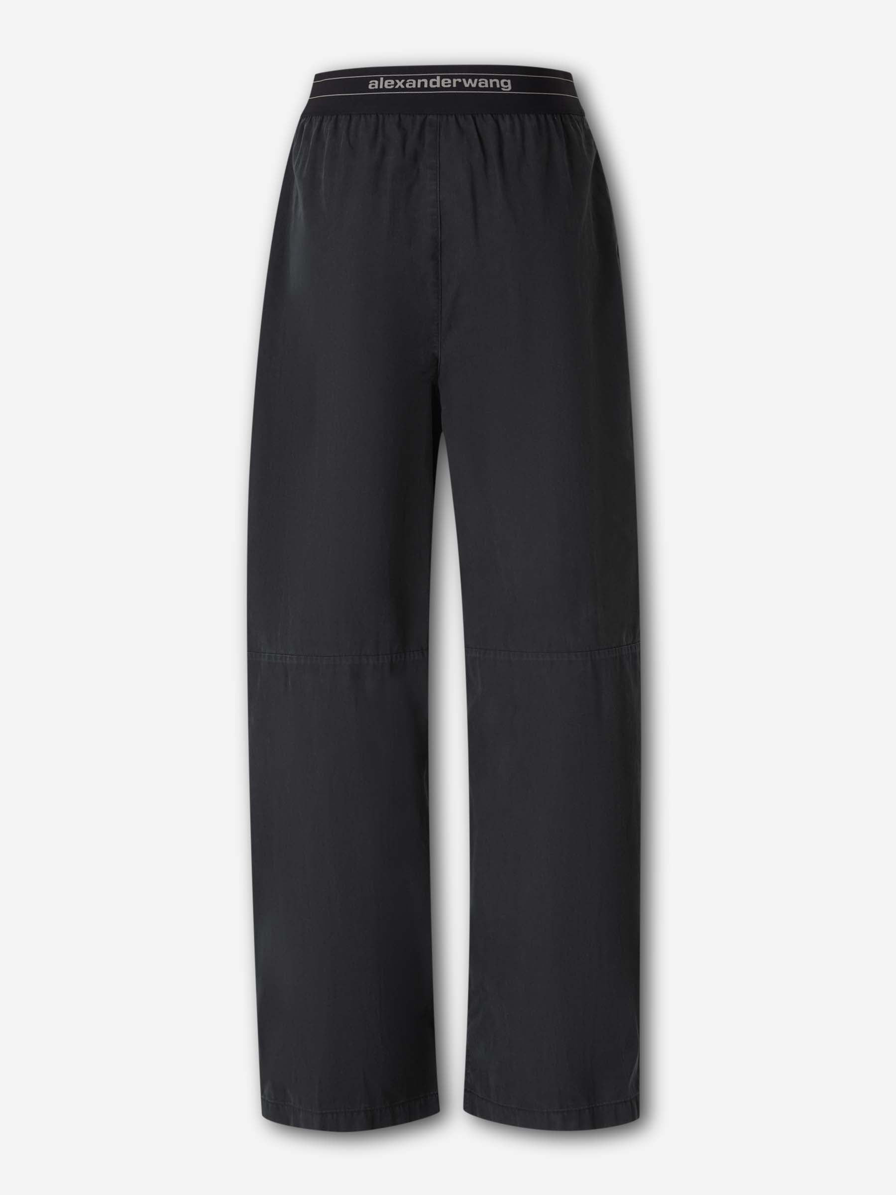 WIDE LOGO PANTS - 3