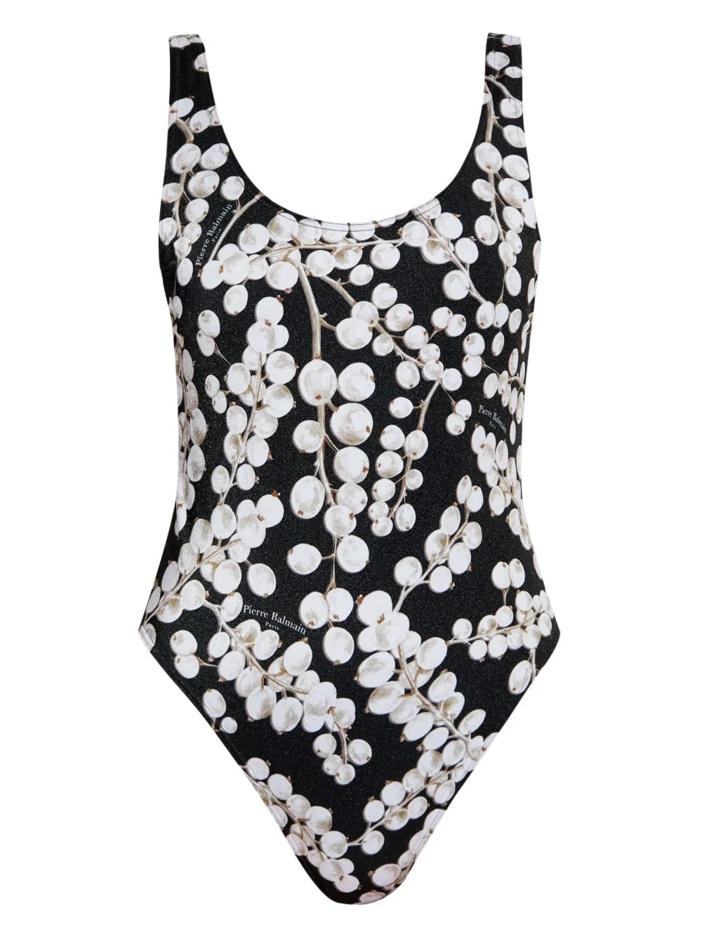 graphic-print swimsuit - 1