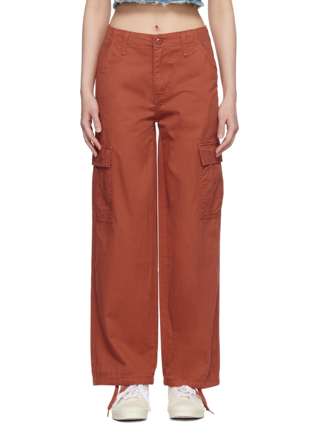 Orange '94 Baggy Trousers - 1