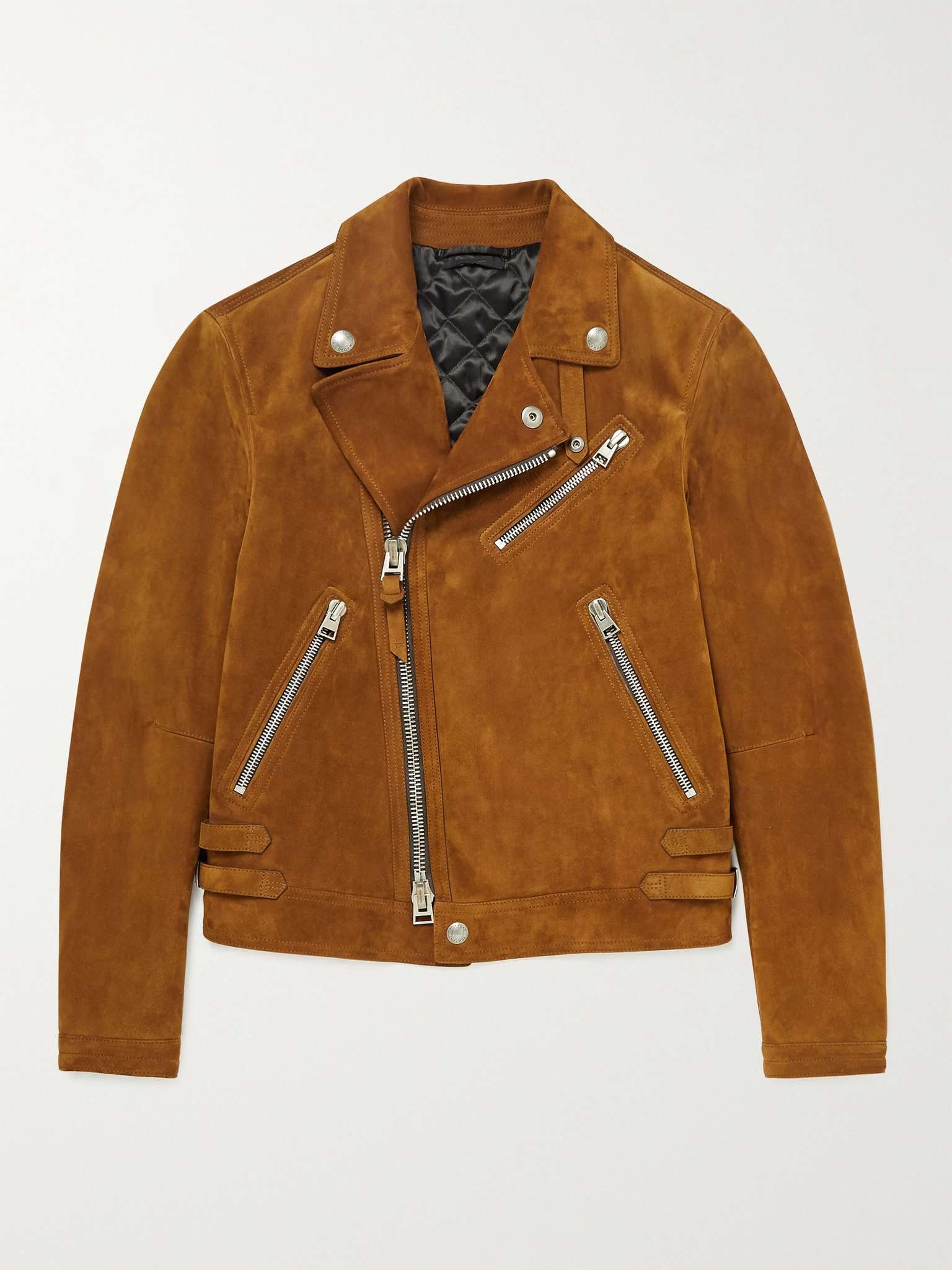 Suede Biker Jacket - 1