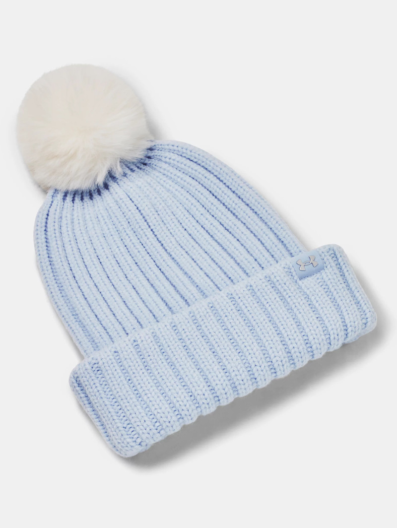 Women's UA Halftime Pom Beanie 1