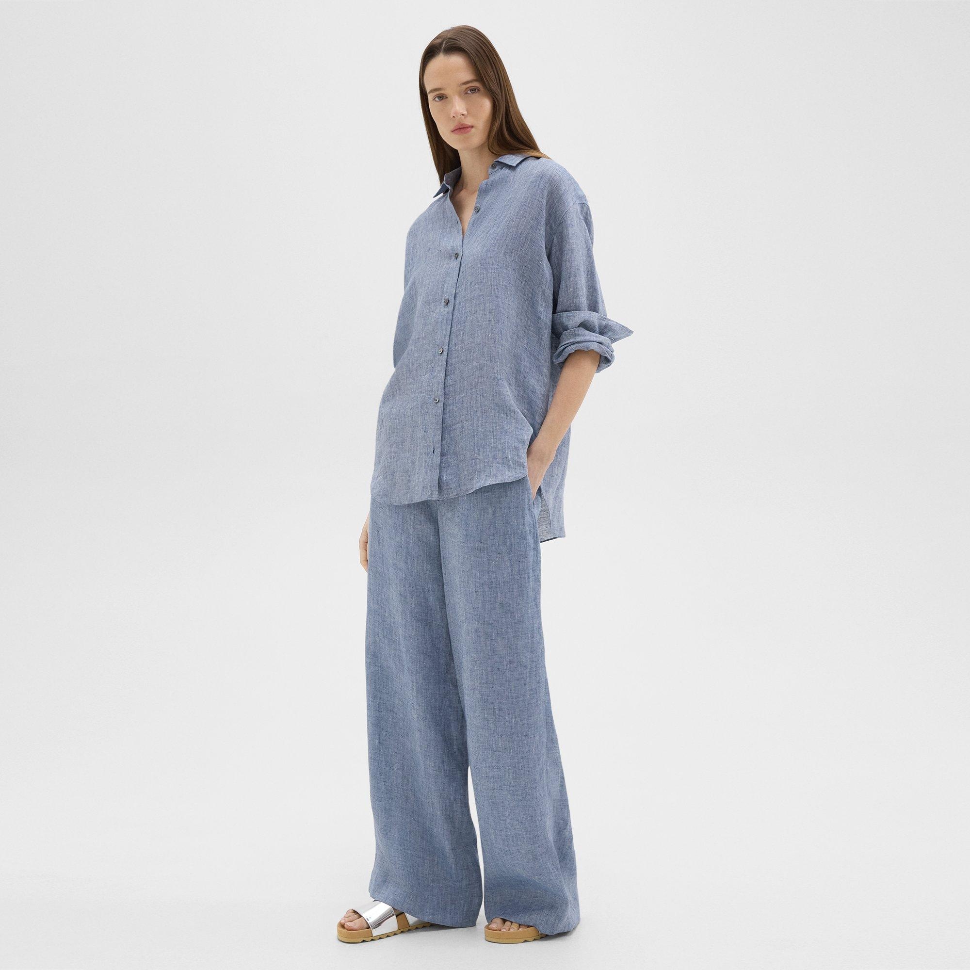Relaxed Pull-On Pant in Hemp - 3