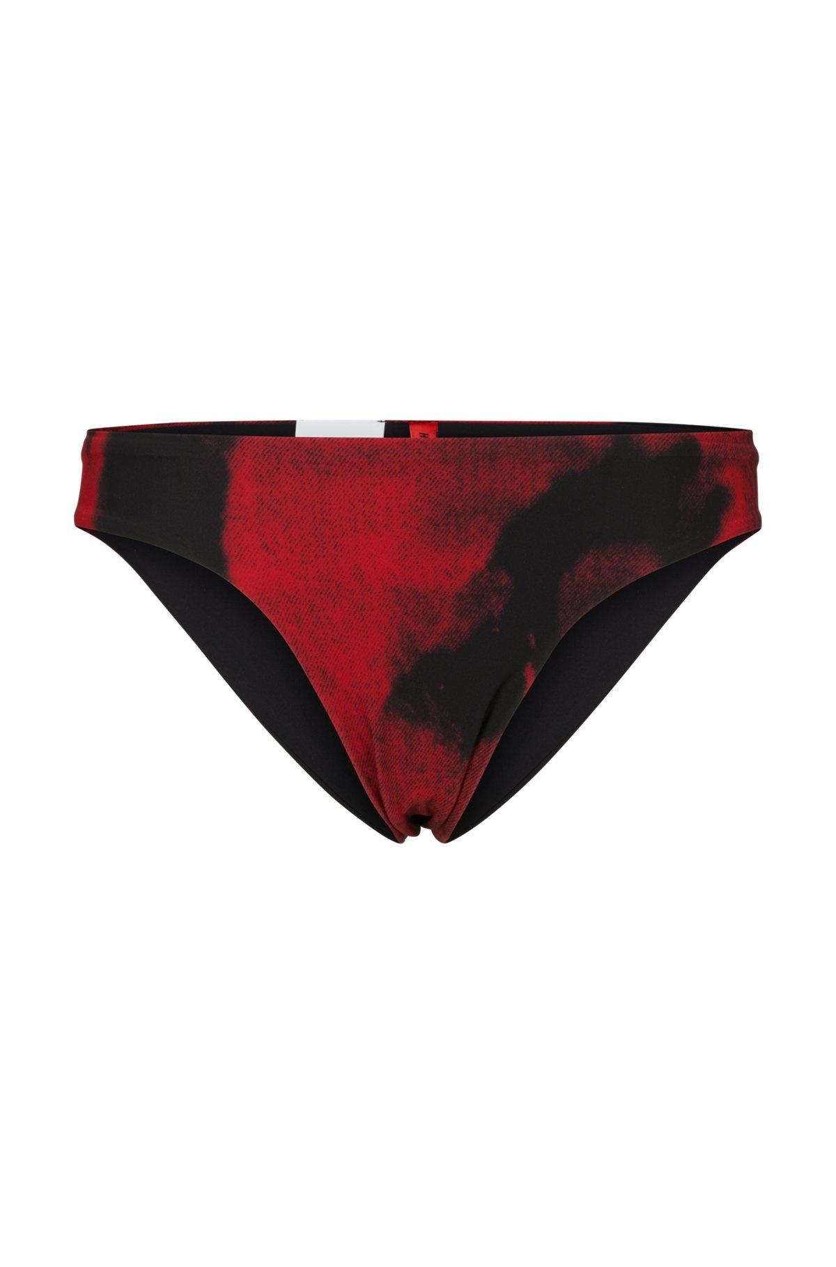 SEASONAL-PRINT BIKINI BOTTOMS WITH LOGO DETAIL - 1