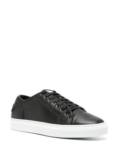 Brioni Primavera grained leather sneakers outlook