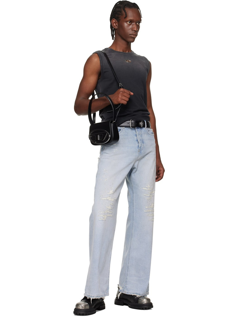 Diesel Black B-1Dr Oval D Loop Belt outlook