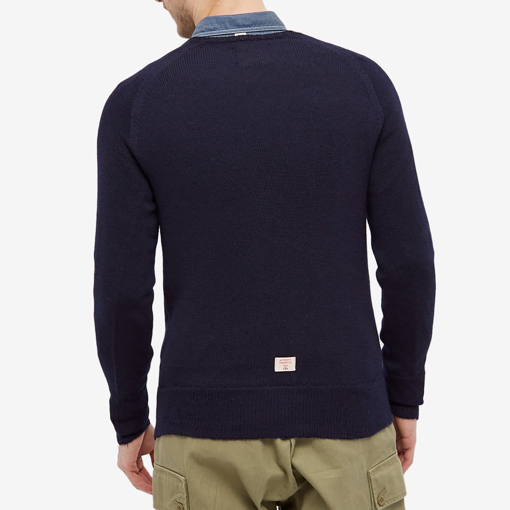 Nigel Cabourn Seamless Crew Knit - 5