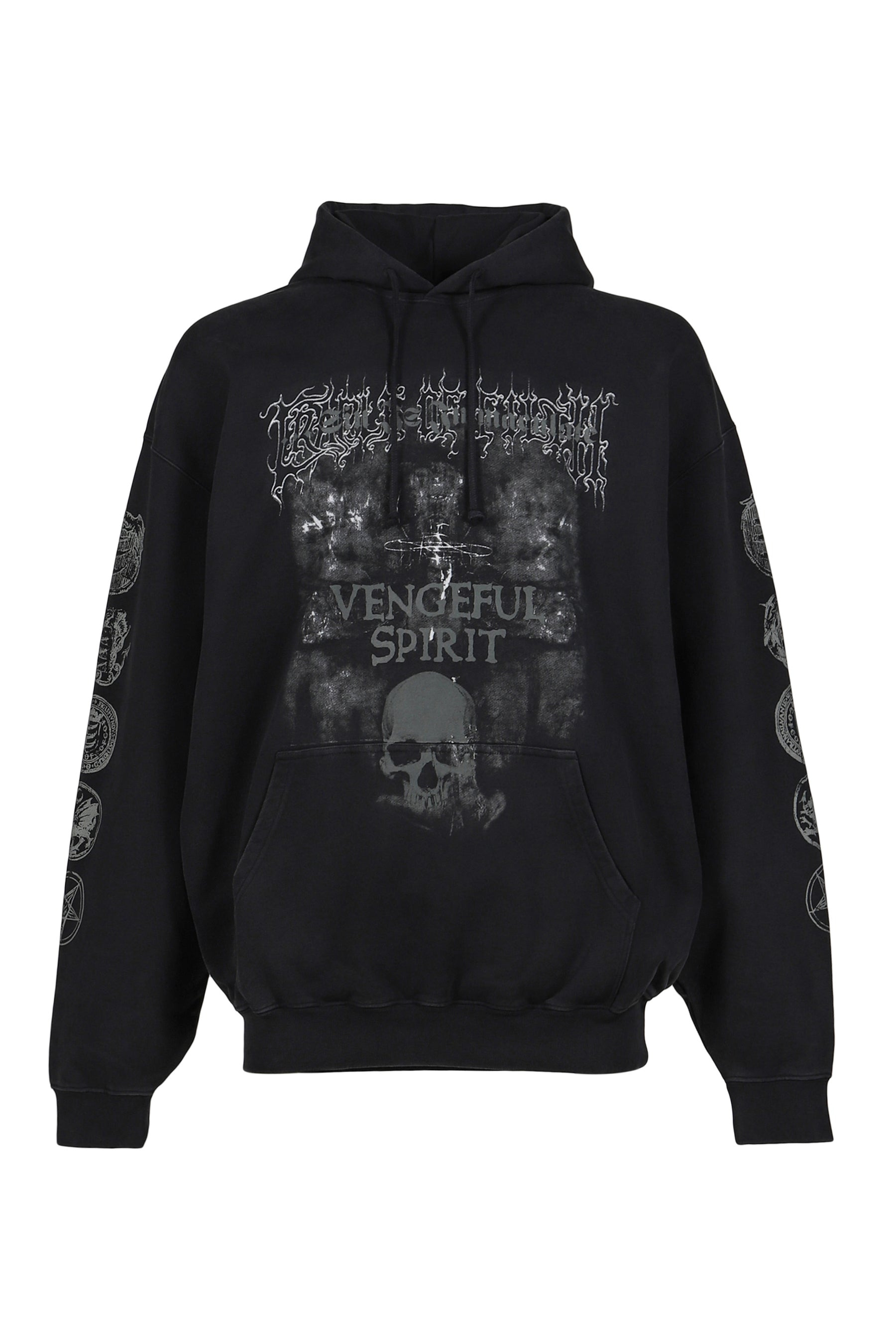 COF VENGEFUL SPIRIT OVERSIZED HOODIE / BLK - 6