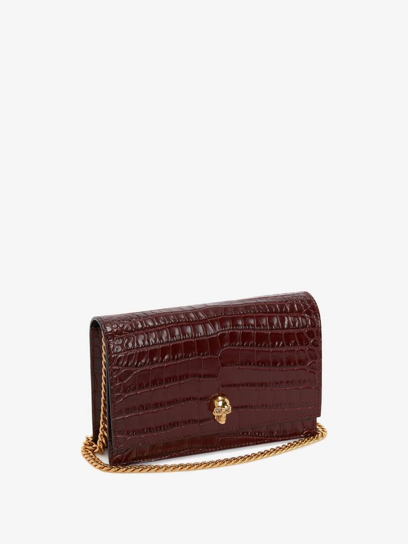 Small Skull Bag in Red - 2