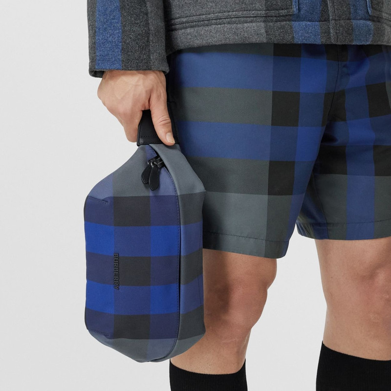 Check Cotton Sonny Bum Bag 11