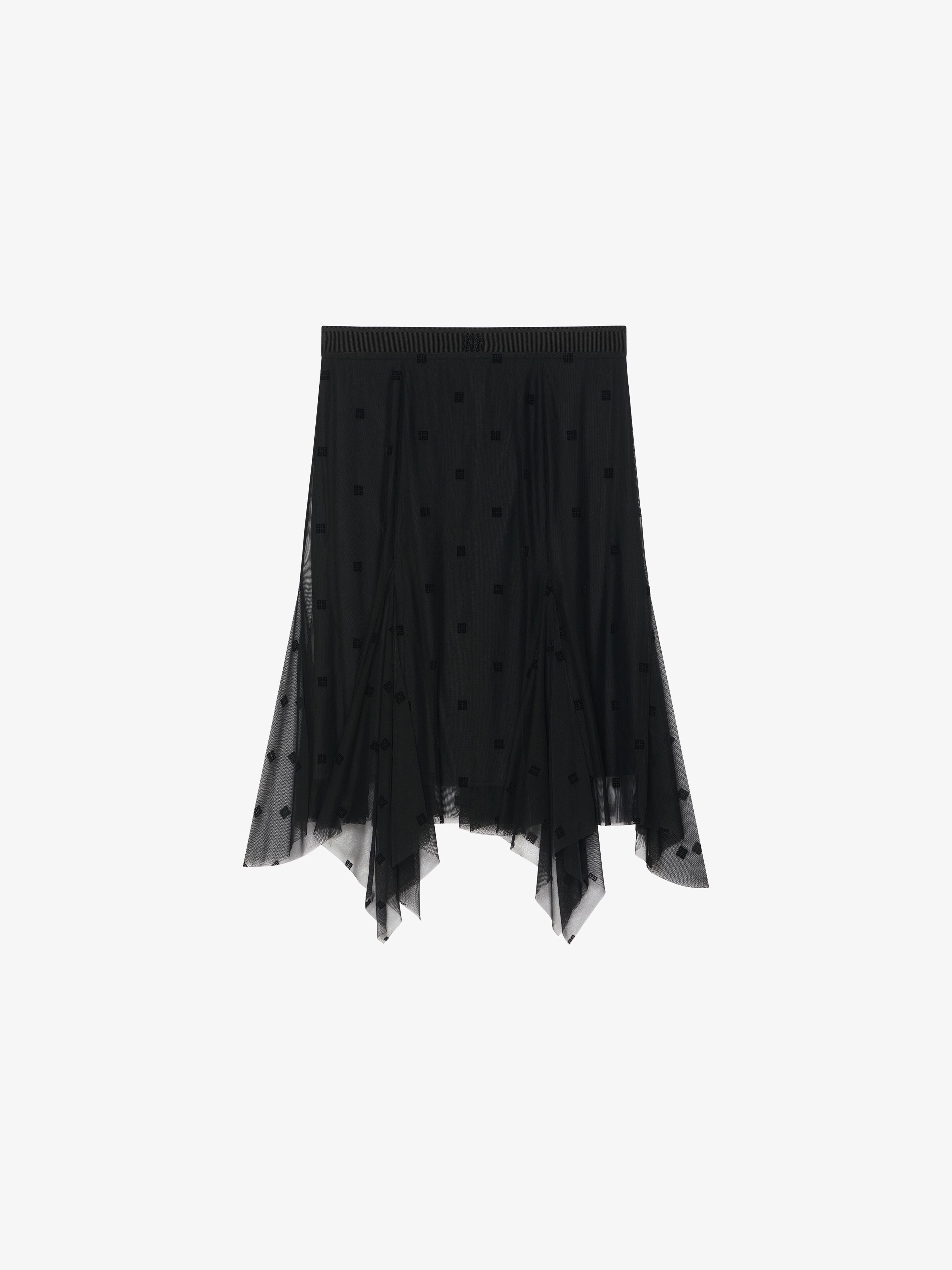 PLEATED SKIRT IN 4G TULLE - 1