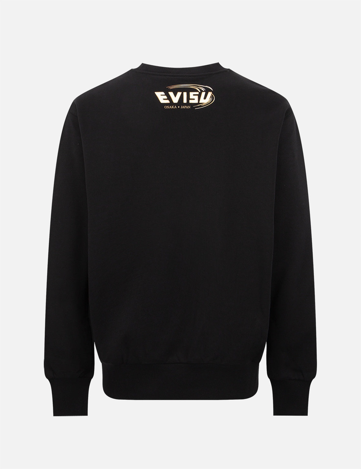 Japanese-pattern Seagull Print Sweatshirt - 2