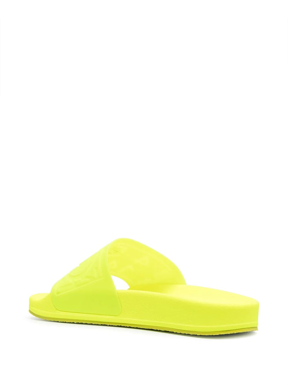 debossed slip-on slides - 3