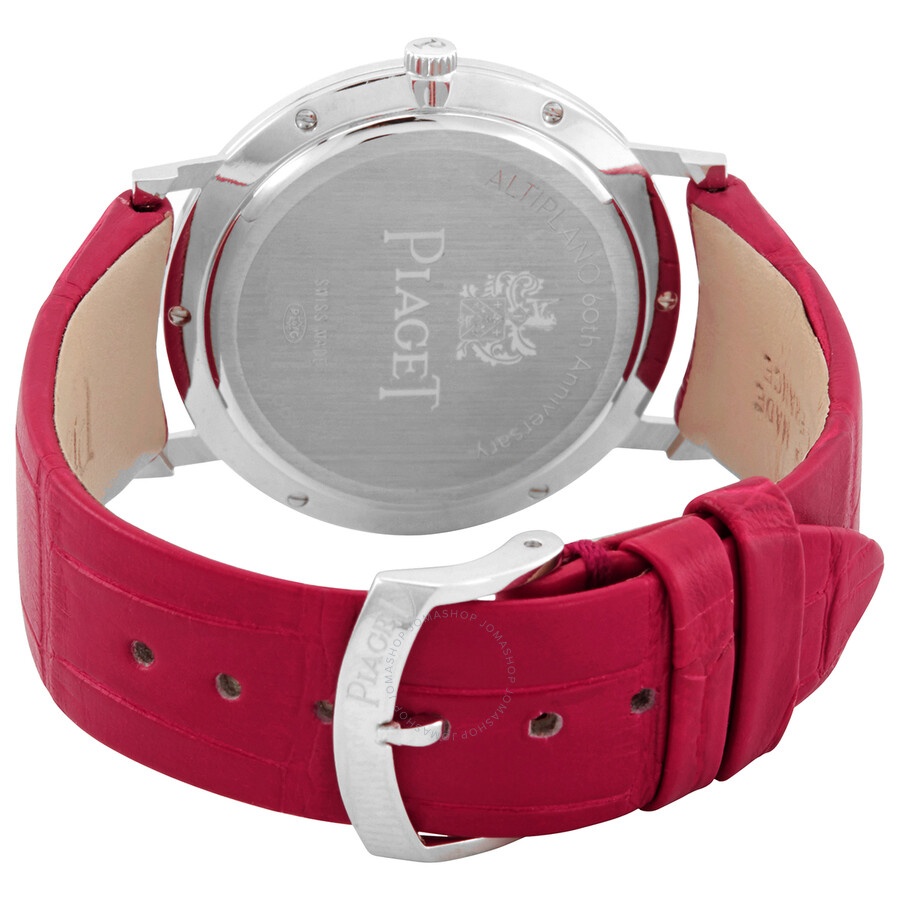 Piaget Altiplano 60th Anniversary Hand Wound Pink Dial 18kt White Gold Ladies Watch G0A42109 - 3