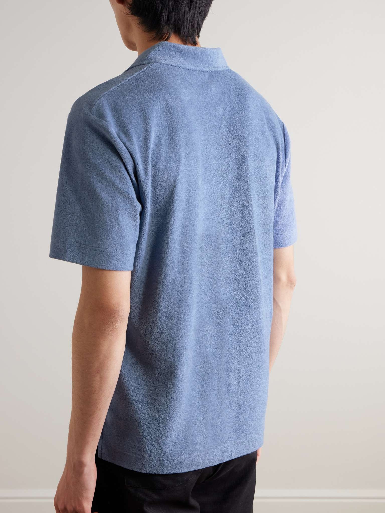 Sea Island Cotton-Terry Polo Shirt - 3