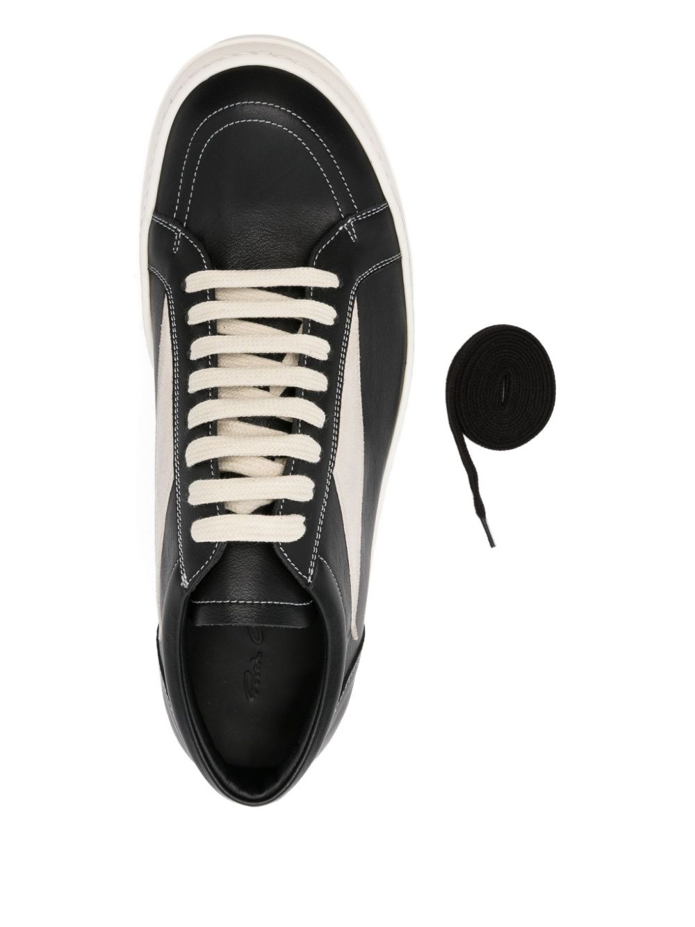 leather sneakers - 4