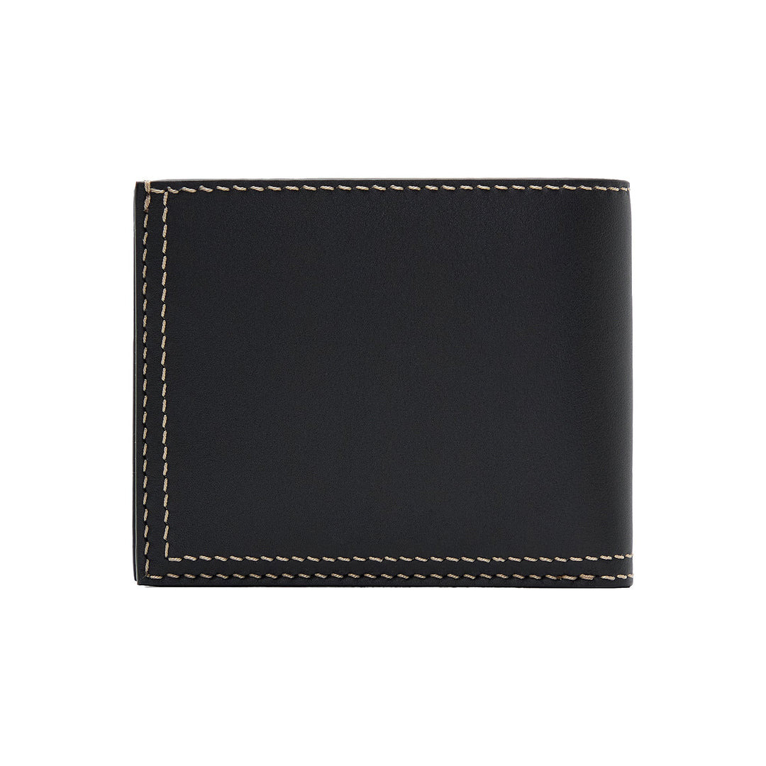 Zip Pocket Wallet Contrast Stitch - 2