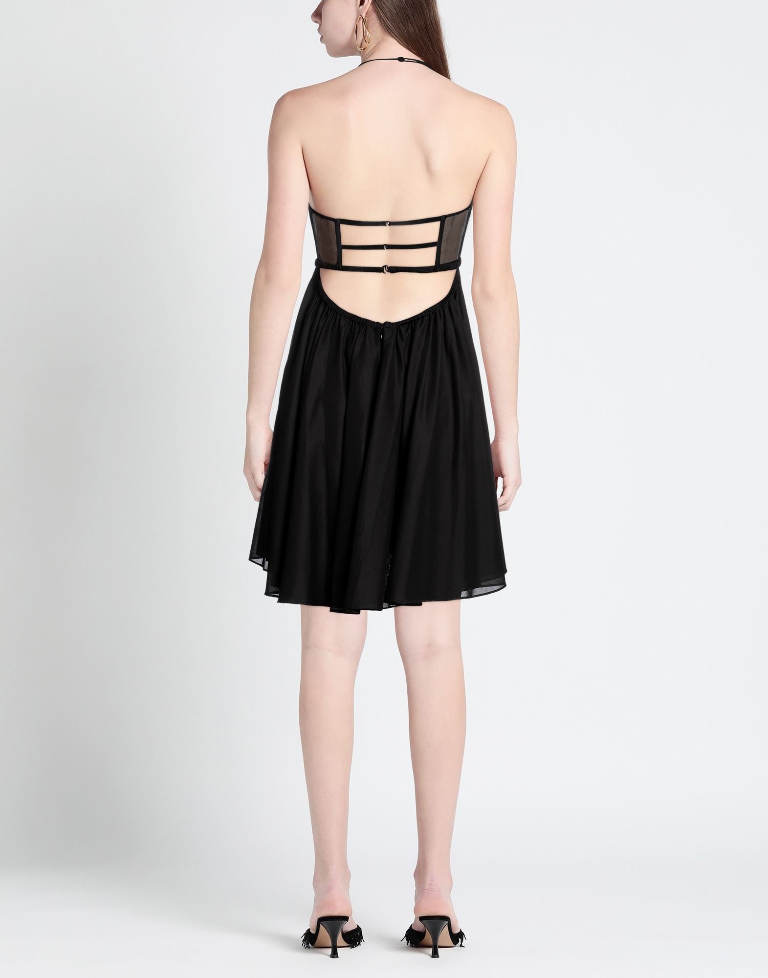 Black Women's Short Dress - 3