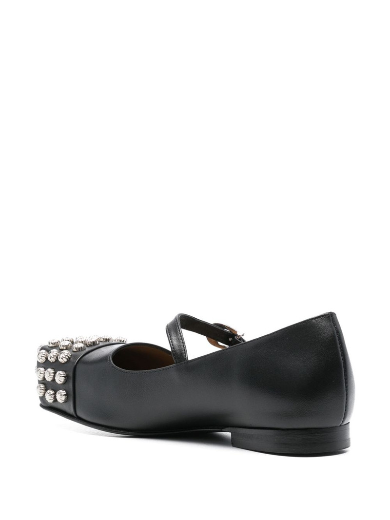 stud-detail ballet flats 3