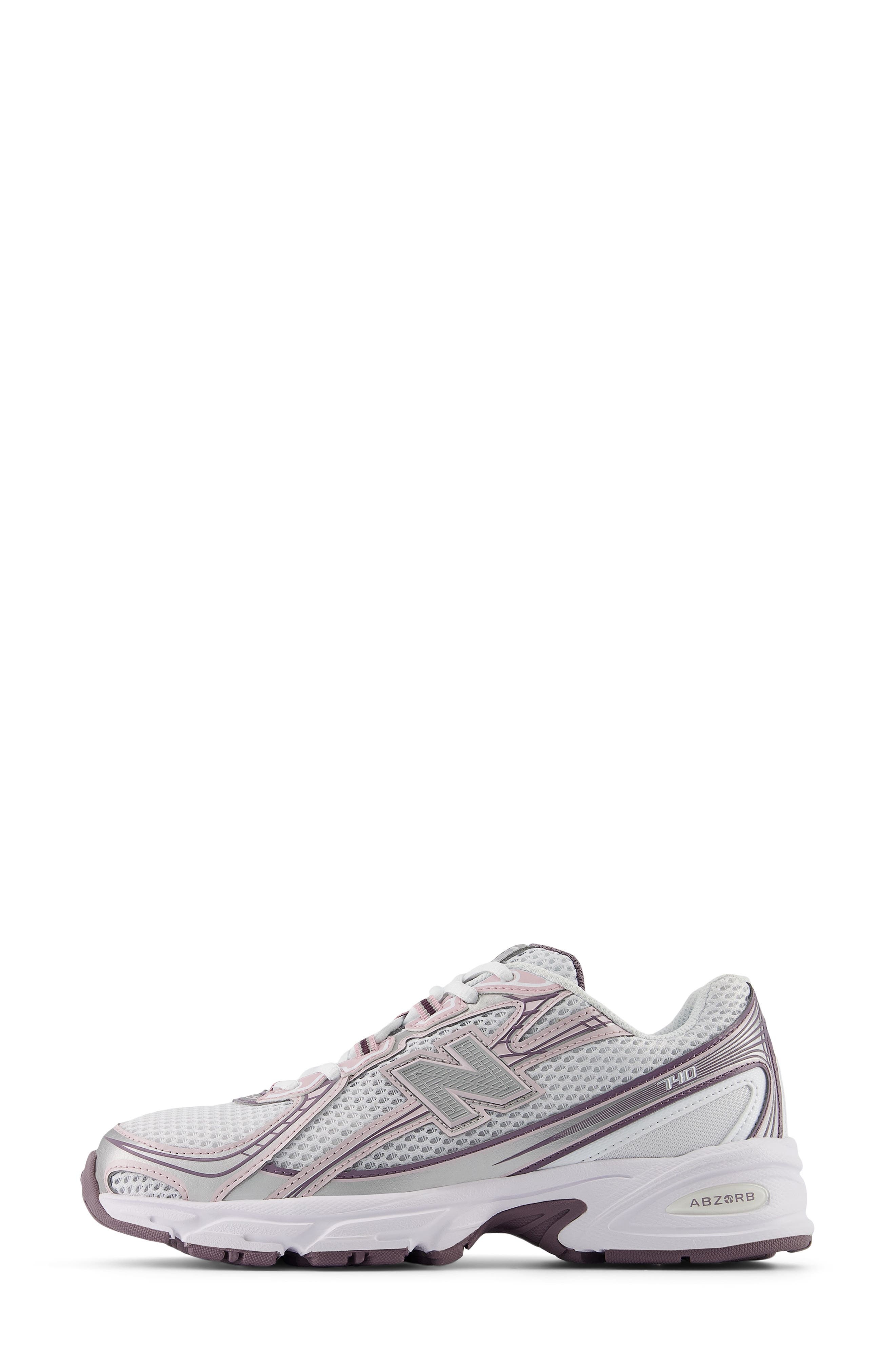 New Balance Gender Inclusive 740 Sneaker in Ice Wine/White at Nordstrom - 4