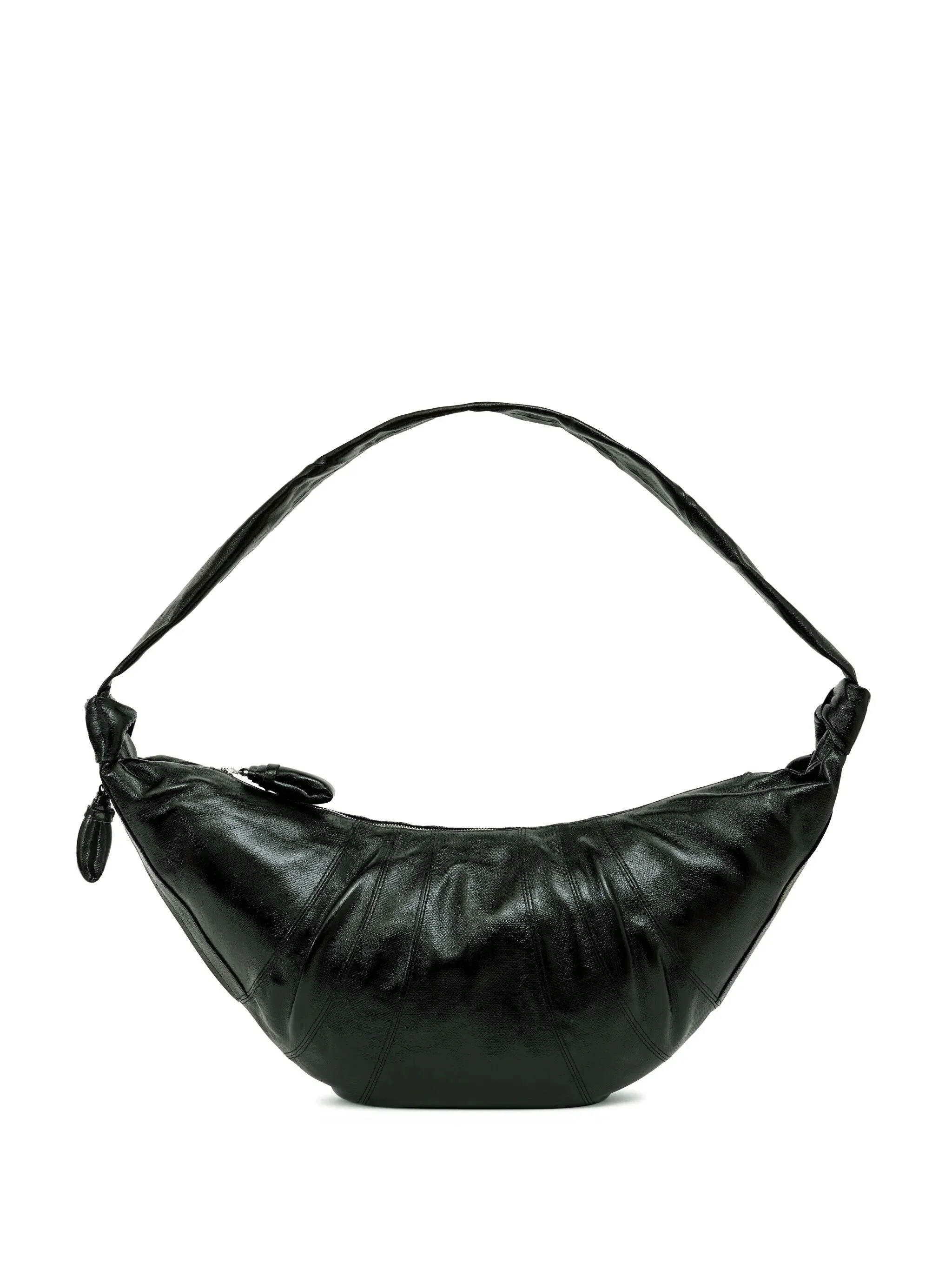Lemaire Large Croissant Bag In Coated Cotton - 1
