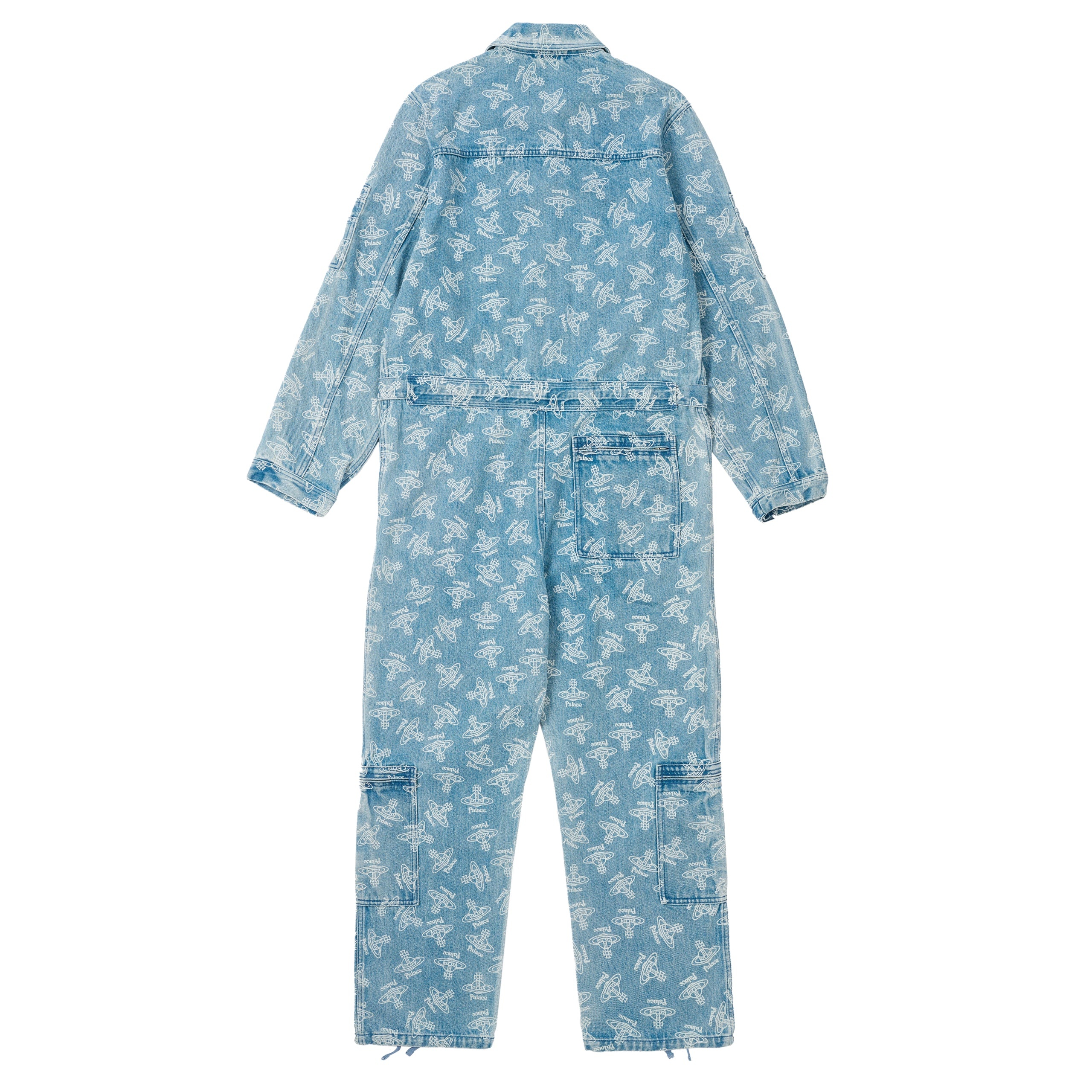 PALACE VIVIENNE WESTWOOD DENIM FLIGHT SUIT ORB STONE WASH - 2