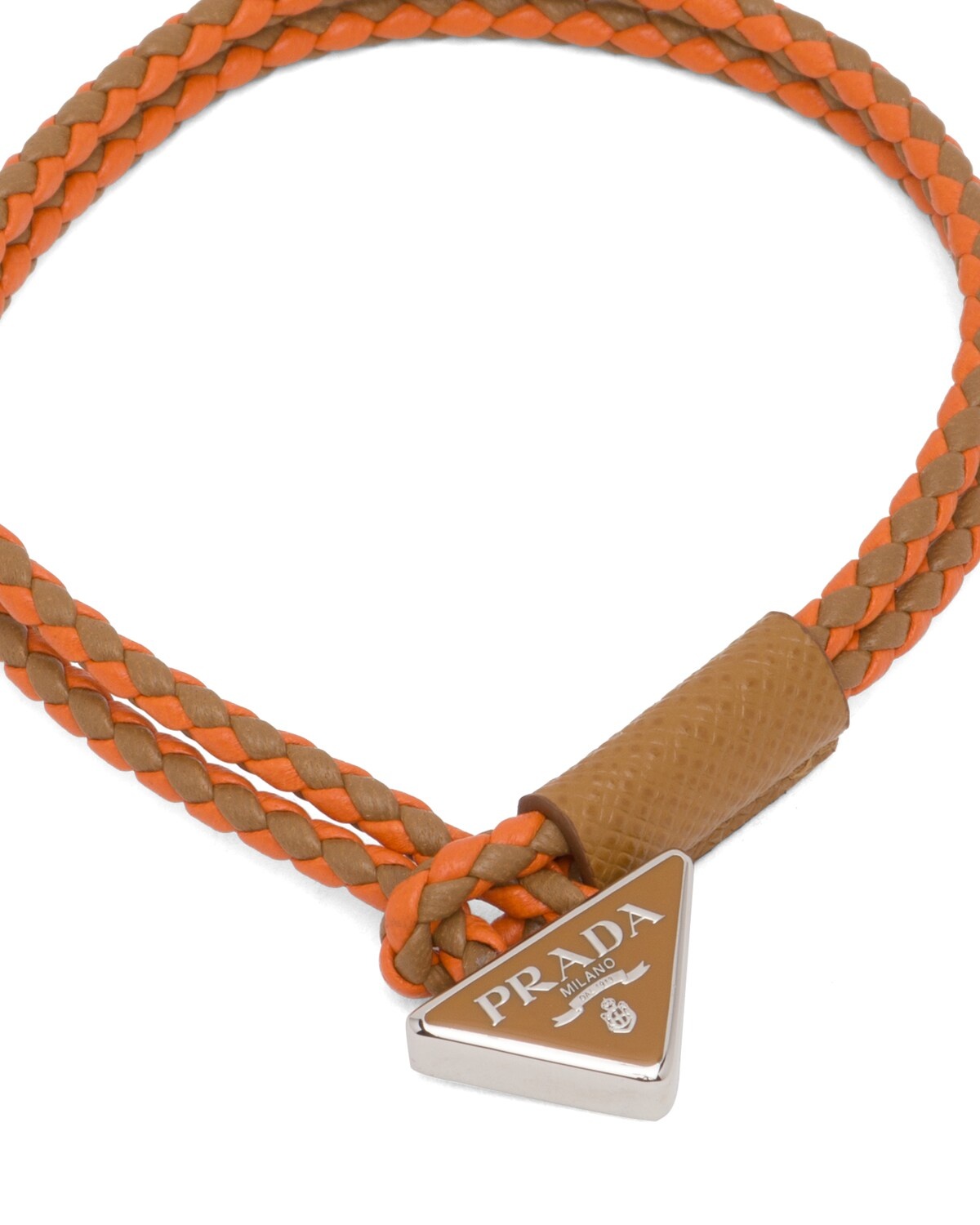 Braided Nappa Leather Bracelet - 3