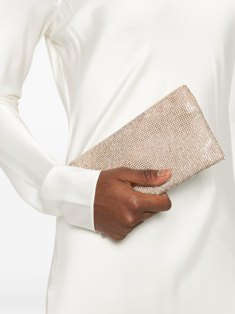 BENEDETTA BRUZZICHES Your Best Friend La Petite embellished chain clutch bag outlook