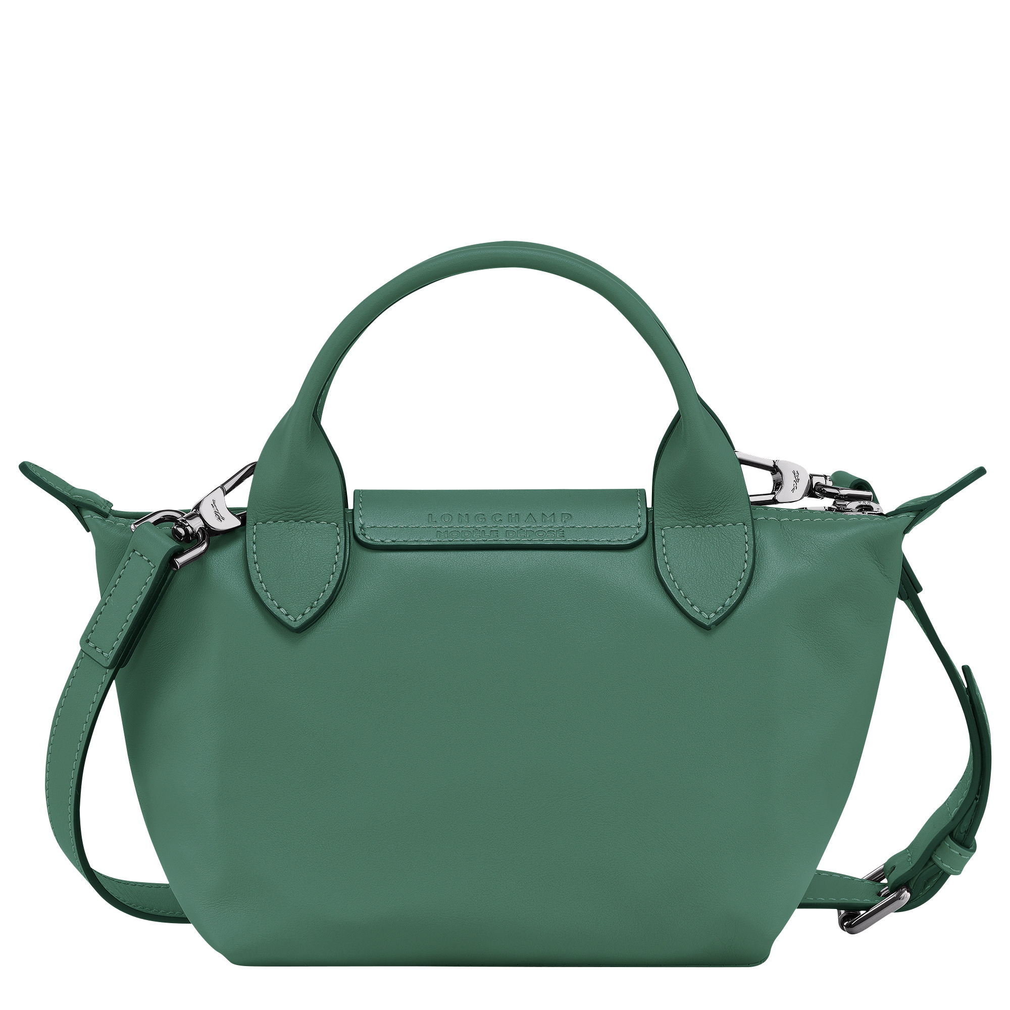 Le Pliage Xtra XS Handbag Sage - Leather - 4