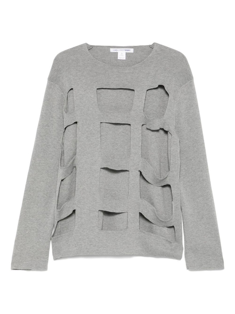 cut-out sweater 1