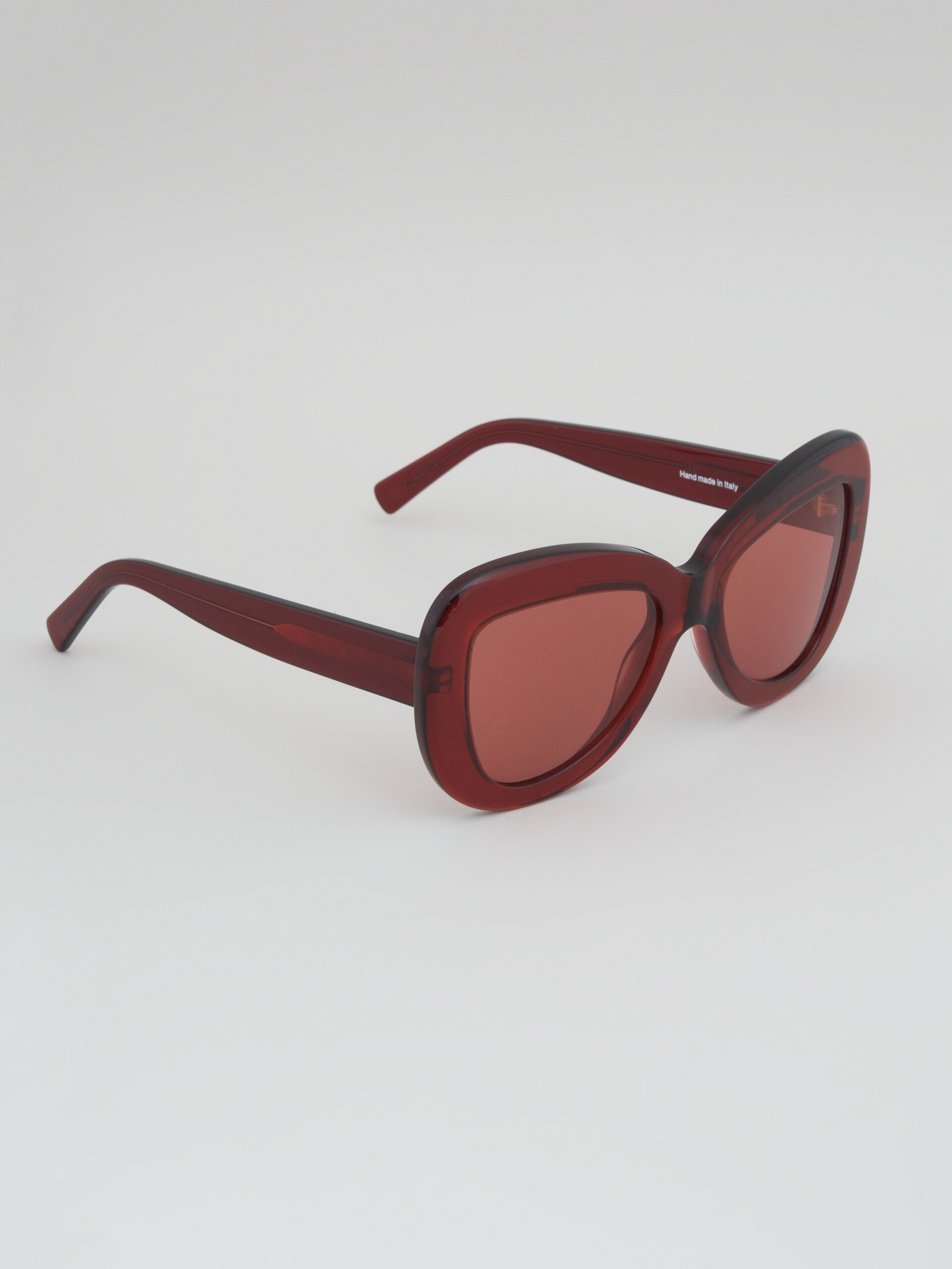 BURGUNDY ACETATE ELEPHANT ISLAND SUNGLASSES - 2