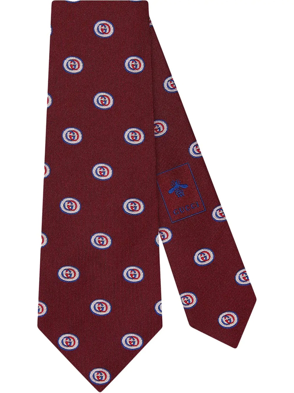  GG silk tie - 1