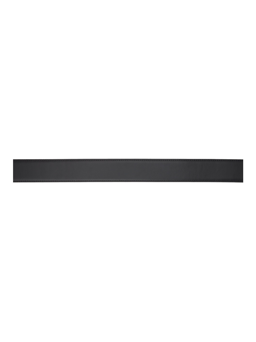 Black Calfskin 'DG' Logo Belt - 2